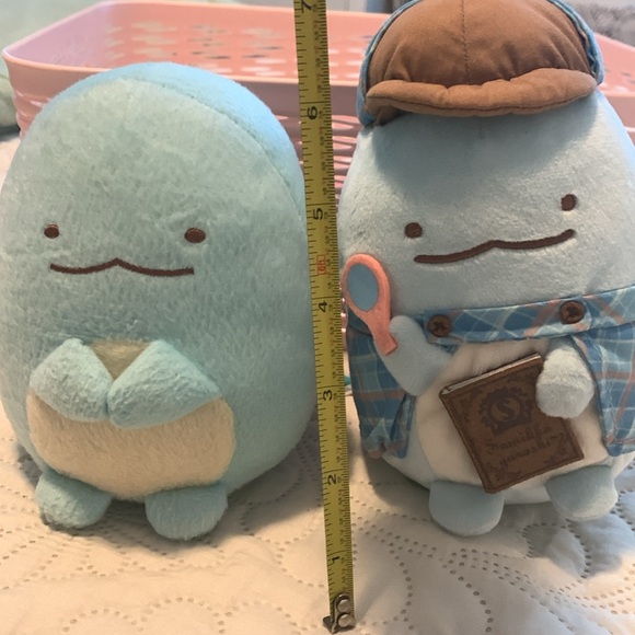 SOLD. 2 Sumikko Gurashi Tokage plushies - Picture 2 of 11
